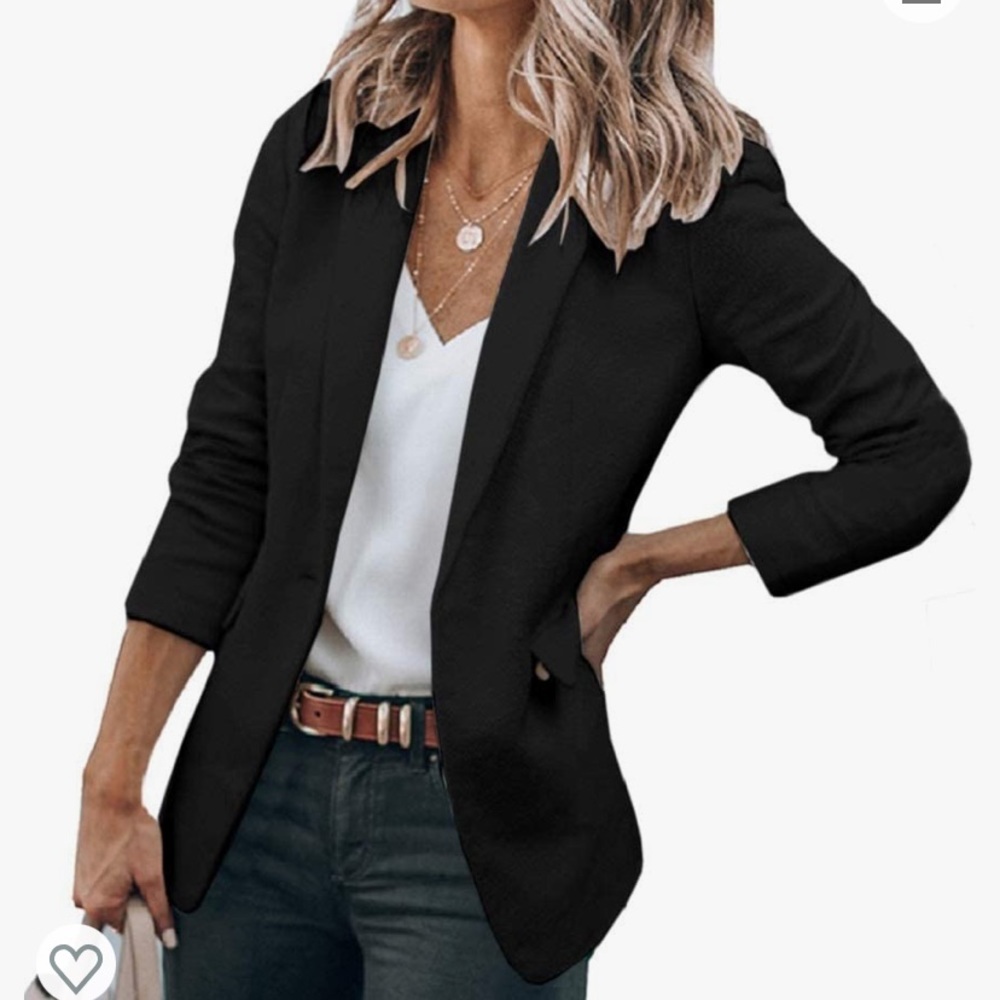 New Black Amazon Blazer